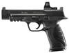 Smith & Wesson 9 Pro Optics Ready Pistol 178058, 9mm, 5 in, Interchangeable Palmswell Grip, Stainless Finish, 17 Rd