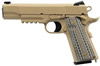 Colt CQBP Close Quarters Battle Pistol O1070CQB, 45 ACP, 5 in, Checkered Grip, Stainless Finish