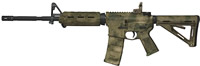 Colt 6920MP AR-15 Rifle LE6920MPFG, 223 Remington/5.56 NATO, 16.1", Retractable Stock, Finish
