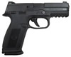 FN Herstal FNS-9 Pistol 66925, 9mm, 4 in, Polymer Grip, Stainless Finish, 17 Rd