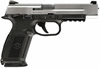 FN Herstal FNS-9 Pistol 66930, 9mm, 4 in, Polymer Grip, Stainless Finish, 10 Rd