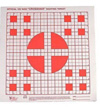 Hoppes S10B 100 Yard Crosshair Targets 100 Pack