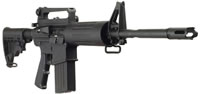 DPMS Panther AP4 Semi-Auto Tactical Rifle RFLR-AP4, 7.62x51mm NATO, 16", 6-Pos Telescoping Stock, Black Finish