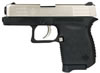 Diamondback Firearms DB9 Semi-Auto Pistol DB9N, 9mm, 3 in, Black Polymer Grip, Nickel/Black Finish, 6 Rd
