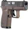 Diamondback DB380 Semi-Auto Pistol DB380FDE, 380 ACP, 2.8 in, Dark Earth Grip, Dark Earth Finish, 6 Rd
