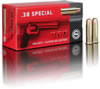Geco Handgun Ammunition 2317718, 38 Special, Lead  Round Nose (RN), 158 GR, 826 fps, 50 Rd/bx