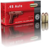 Geco Pistol Ammunition 2317714, 45 ACP, Full Metal Jacket (FMJ), 230 GR, 780 fps, 50 Rd/bx