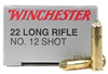 Winchester Super-X Rimfire Ammunition X22LRS, 22 Long Rifle, #12 Shot Shotshell, 50 Rd/bx Winchester Super-X Rimfire Ammunition X22LRS, 22 Long Rifle, #12 Shot Shotshell, 50 Rd/bx