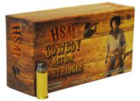 HSM Cowboy Action Rifle Ammunition 30306N, 30-30 Winchester, Round Nose Flat Point, 165 GR, 1857 fps, 20 Rd/Bx