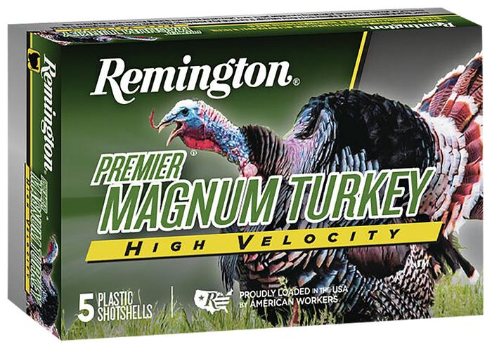Remington Premier Magnum Turkey High Velocity Shotshells 2019, 20 Gauge, 3", 1 1/8 oz, 1300 fps, #5 Lead Shot, 10 Rds/box