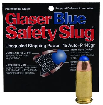 Glaser Silver Safety Slugs 04400, 44 Remington Mag, Round Nose, 135 GR,