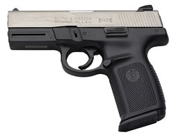 Smith & Wesson Sigma SW40VE Pistol 220023, 40 Smith & Wesson, 4", Polymer Grip, Stainless Slide/Black Frame, 14 Rd