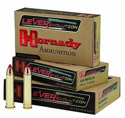 Hornady Lever Evolution Centerfire Ammunition 82747, 45-70 Govt, Flex Tip, 325 GR, 2050 fps, 20 Rd/bx