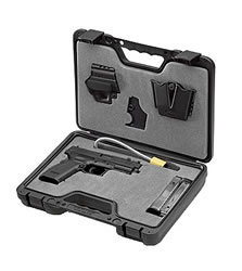 Springfield Model XD Package XD9102HCSP06, 40 S&W, 4", Checkered Polymer Grip, Black Finish, 12 Rd