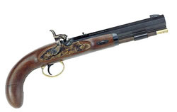 Lyman The Plains Pistol 6010608, 50 CAL Black Powder, Walnut, Blue, Cap Lock