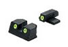 Meprolight 11410 Green Tru Dot Front/Rear Fixed Sight For 4 in /5 in Springfield XD