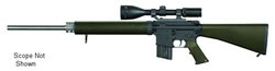 Armalite M15A4TBN Tactical AR-15 Rifle, 223 Remington, 24"Hvy BBL, Semi-Auto, Black Fbrglass Stock, Blued Steel Finish, 30 Rds