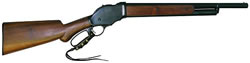 Interstate Norinco Cowboy Lever Action Shotgun 87W 12 Gauge 20 2 3 4 Chmbr Matte Black Barrel Walnut Stock