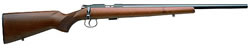CZ Model 452 Varmint Rimfire Rifle 02041, 22 Win Magnum, 20.9" Hvy Barrel, Bolt Action, Turkish Walnut Stock, Blued Steel Finish, 5 Rds