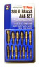 DAC BRT888 13 Piece Brass Cleaning Jag Set 10/32 in