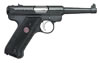 Ruger Mark III MKIII4 Rimfire Pistol 10104, 22 Long Rifle, 4 3/4 in, Black Syn Grip, Blue Steel Finish, 10 Rd, Fixed Sights
