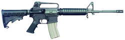 Bushmaster A2 Patrolmans Carbine BCWA2F16M4, 5.56mm (223 Rem), 16" Chrome Lined, Semi-Auto, 6 Pos Telestock, Matte Black Finish, 30 Rds