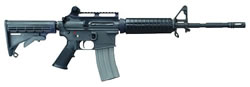 Bushmaster Carbon 15 M4 Carbine AZC15M4PRE, 223 Rem, 14.5" Chrome Lined, Semi-Auto, 6 Pos Telestock, Black Finish, 30 Rds