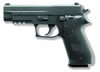 Sig P220 Pistol 220R45B, 45 ACP, 4.4 in, Black Synthetic Grip, Black Finish, Contrast Sights, 8 Rd