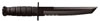 Kabar Tanto Fixed Blade Knife w/Serrated Edge & Sheath 1245