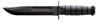 Kabar Straight Edge Knife w/Leather Sheath 1211