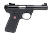 Ruger Mark III Model 22/45 P4MK3 Rimfire Pistol 10109, 22 Long Rifle, 4 in, Black Syn Grip, Blue Steel Finish, 10 Rd, Adj Sights