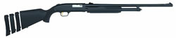 Mossberg 500 Super Bantam Shotgun 58253, 20 Gauge, 24", 3" Chmbr, Synthetic, Fully Rifled Blue Barrel, Rifle Sights