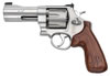Smith & Wesson 625 JM Revolver 160936, 45 ACP, 4", Jerry Miculek Wood Grip, Satin Stainless Finish, 6 Rd, Adj Sights