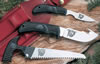 Outdoor Edge Kodi Pak 3 Piece Fixed Knife Set w/Kraton Handles KP1C