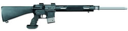 Bushmaster Varmint Special Rifle PCWVMS249SS, 223 Remington, 24", Semi-Auto, A2 W/Trapdoor Stock, Stainless Steel Finish, 5 Rds