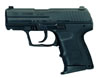 HK Model P2000 SK Sub Compact Pistol 704302, 40 S&W, 3.62", Black Syn Grip, Blue Finish, 9 Rd, w/Pre-Cock Hammer System/Rail