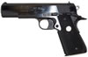 Colt 38 Super Government Pistol O2991 38 Super Auto 5 Rosewood Grip Blue Finish 9 Rd