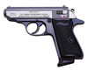 Walther PPK/S Semi-Auto Pistol VAH38007, 380 ACP, 3.35", Black Plastic Grip, Blue/Stainless Finish, 7 Rd