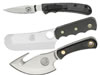 Knives Of Alaska Triple Fixed Knife Set w/Rubber Handle 030FG