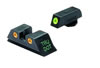 Meprolight 10222O Green Front/Orange Rear Tru-Dot Fixed Sight For Glock 10MM/45 Caliber