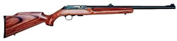 Thompson Center R55 Classic Rifle 6836, 22 Long Rifle, 22 in, Semi-Automatic, Walnut Stock, Blue Finish, 5 Rds