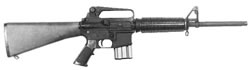 Bushmaster A2 Type Shorty Carbine PCWA2S16, 223 Rem, 16" Chrome Lined, Semi-Auto, Black Synth Stock, Matte Black Finish, 10 Rds