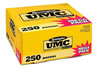 Remington UMC Handgun Ammunition Mega Pack L380APA, 380 ACP, Metal Case (MC), 95 GR, 955 fps, 250 Rd/b Remington UMC Handgun Ammunition Mega Pack L380APA, 380 ACP, Metal Case (MC), 95 GR, 955 fps, 250 Rd/b
