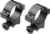 Burris 22 Standard/Deluxe Rings 420076, 22 Calibers, High, 1", Matte Black Steel