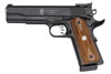 Smith & Wesson 1911 Pistol 108299, 45 ACP, 5", Checkered Walnut Grip, Blue Steel Finish, 8 Rd