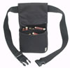 Drymate Black Shell Bag w/Heavy Duty 2 in Wide Web Belt SBWBB, Holds 50 shells