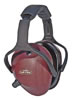 Silencio Falcon Dual Microphone Burgundy Earmuffs w/Volume Control & Ultra Slim Design 27 dB (3010513)