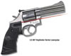 Crimson Trace LG-307 Rubber Overmold Lasergrip For S&W K/L-Frame Square Butt