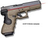 Crimson Trace LG-617 Rear Activation Lasergrip For Glock 17, 17L, 22, 24, 31, 34, 35, 37, 20SF and 21SF