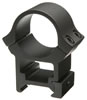 B-Square Sports Utility Series Rings 20056, Standard Dovetail, High, 1", Black